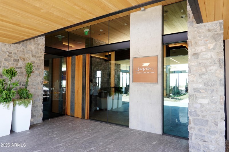 Seven Clubhouse front door