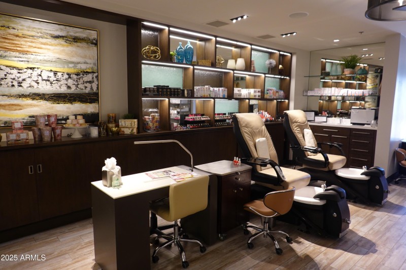 Sonoran Clubhouse spa nails and toes