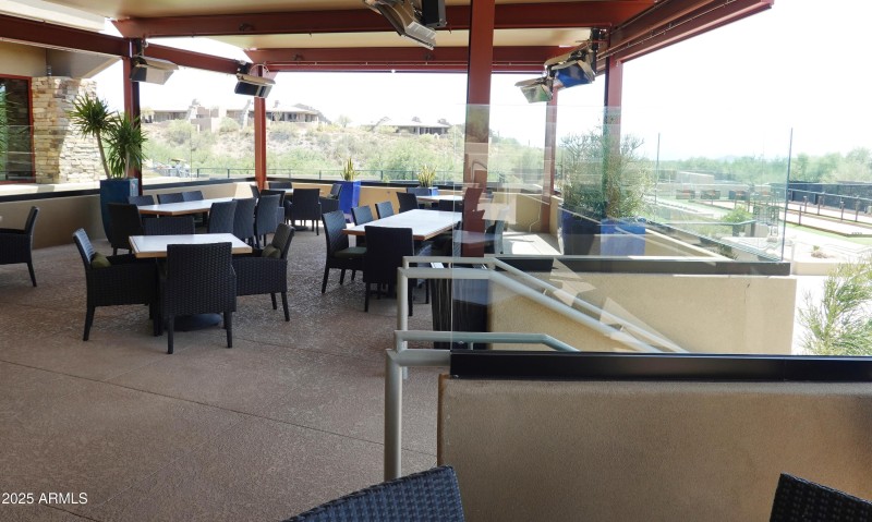 Sonoran Clubhouse Verde Cafe outdoor din