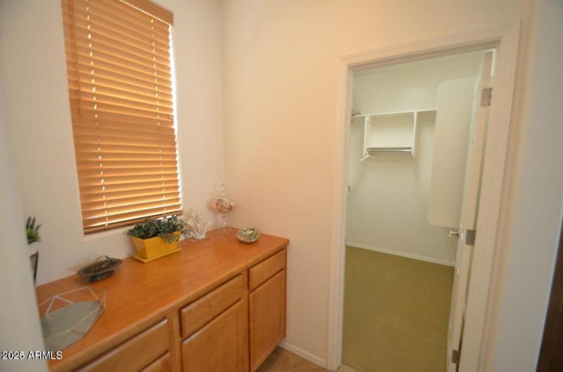 Primary Closet and Storage