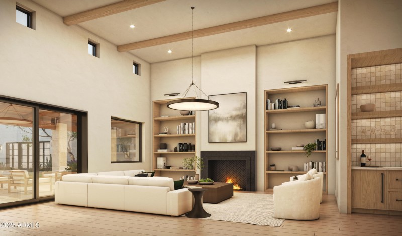 Family room rendering
