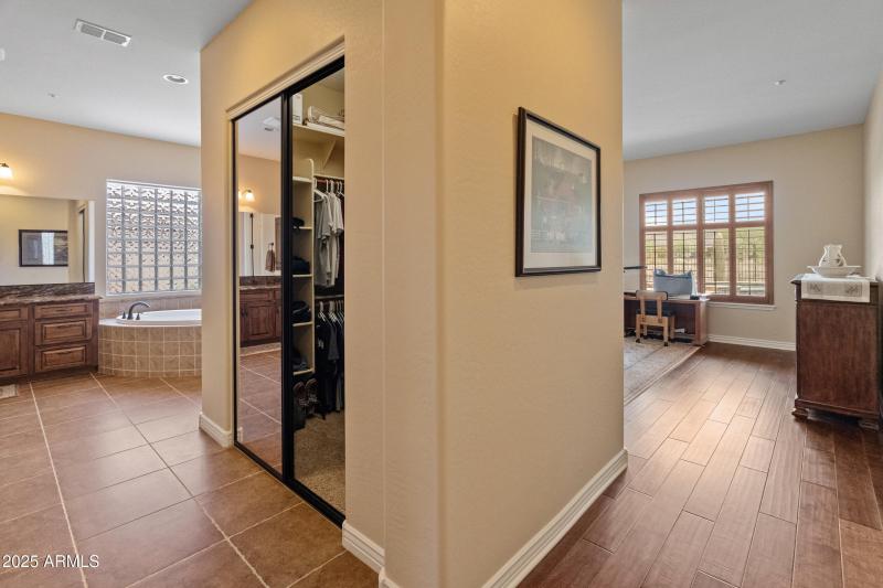 Primary Walk in Closet