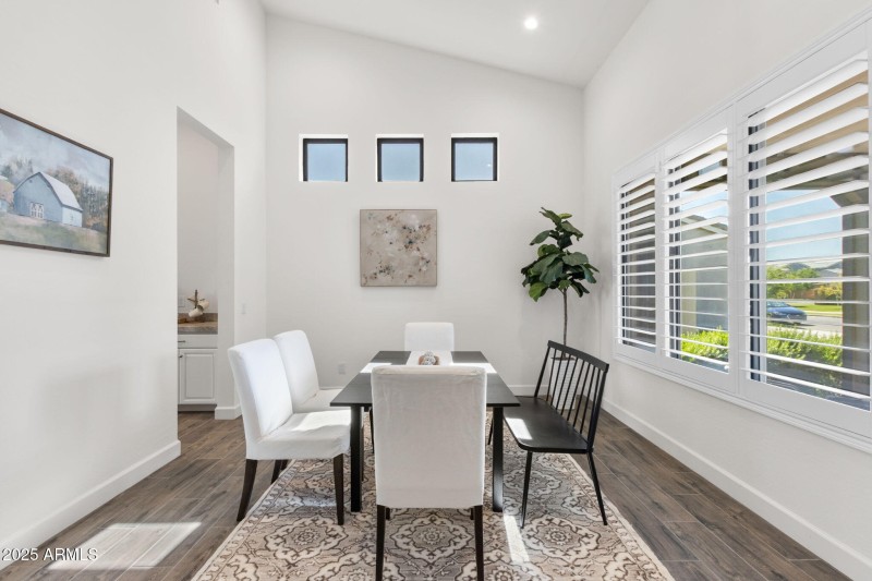 Formal dining room