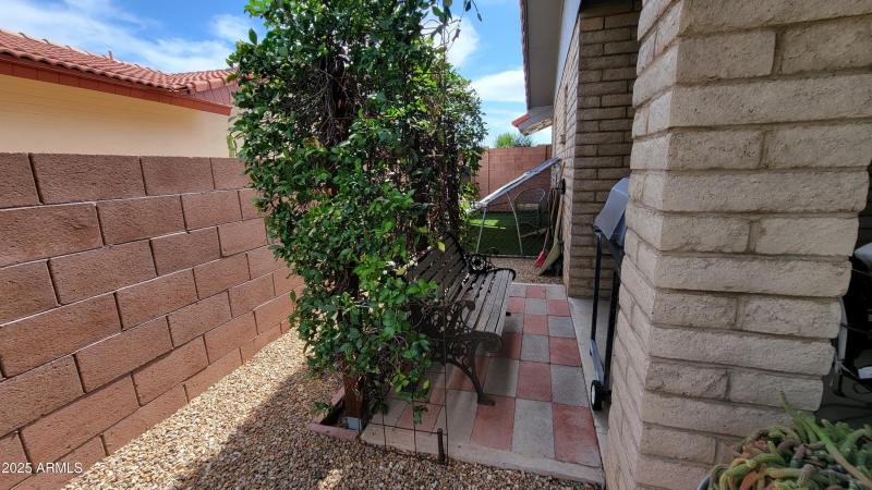 North Side Yard