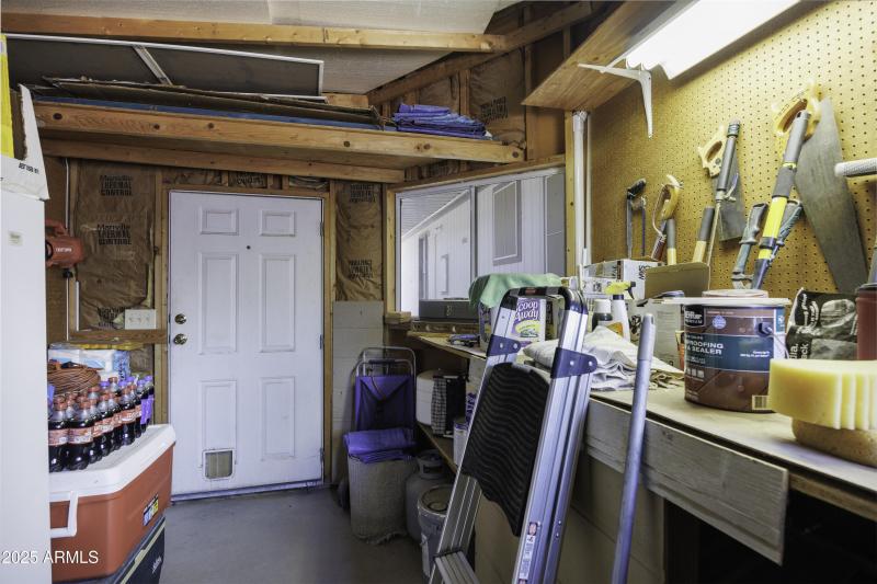 Shed Interior View