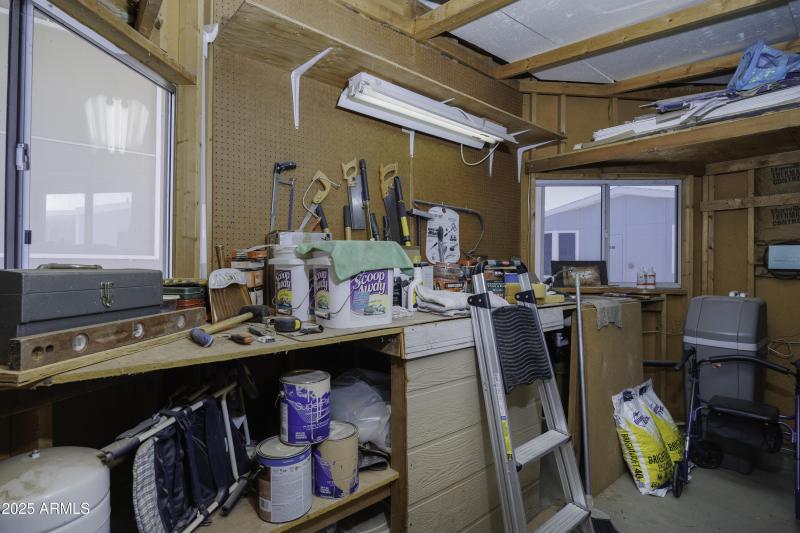 Shed Interior