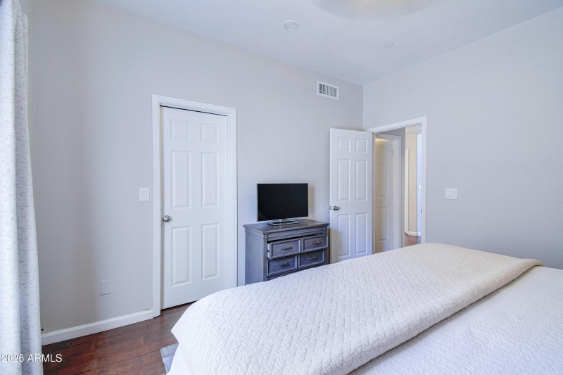 Downstairs Bedroom 2 w Walk-In Closet