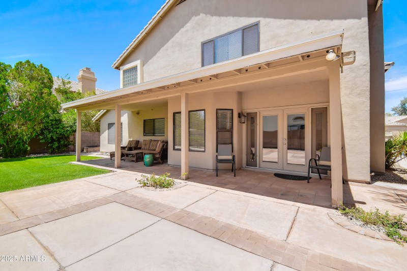 Large Back Patio