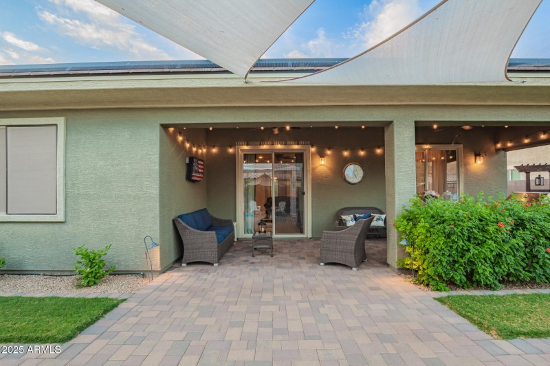 Extended Pavered Patio
