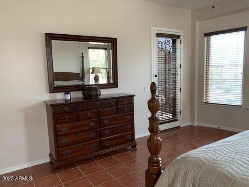 Primary Bedroom with Entrance to Patio