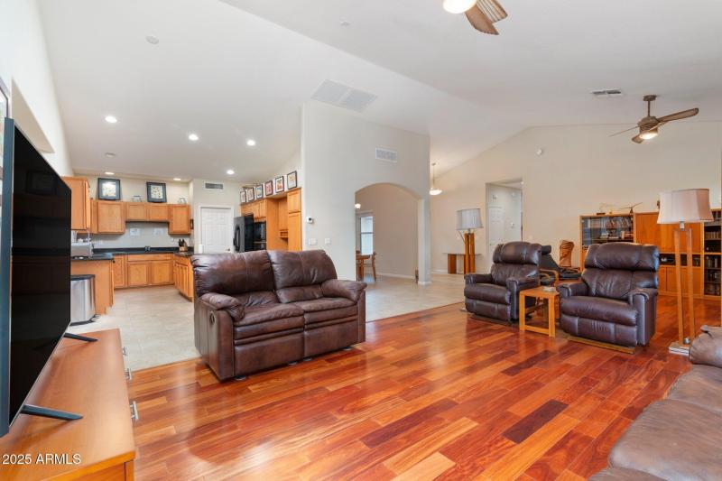 Big open family room