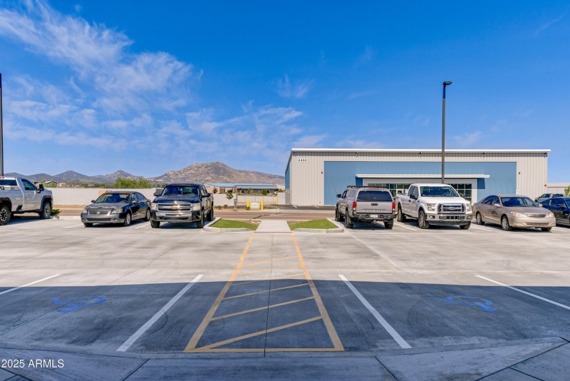 Front Parking lot 1