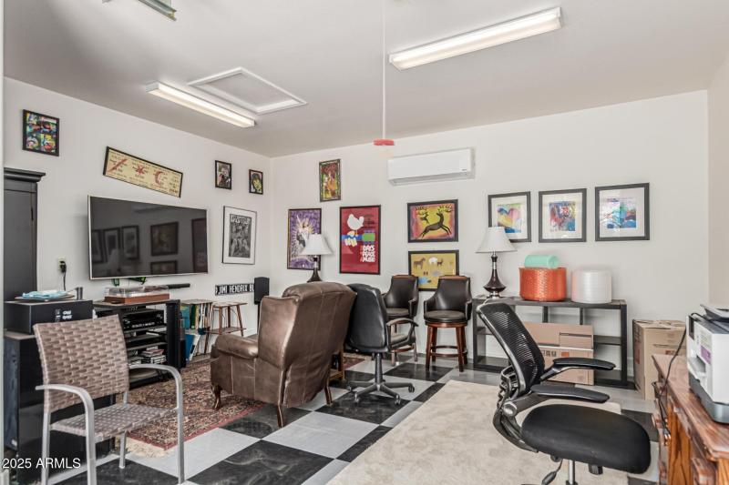 Mancave single car garage