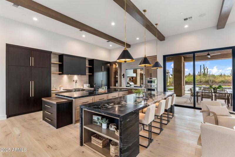 Kitchen double island