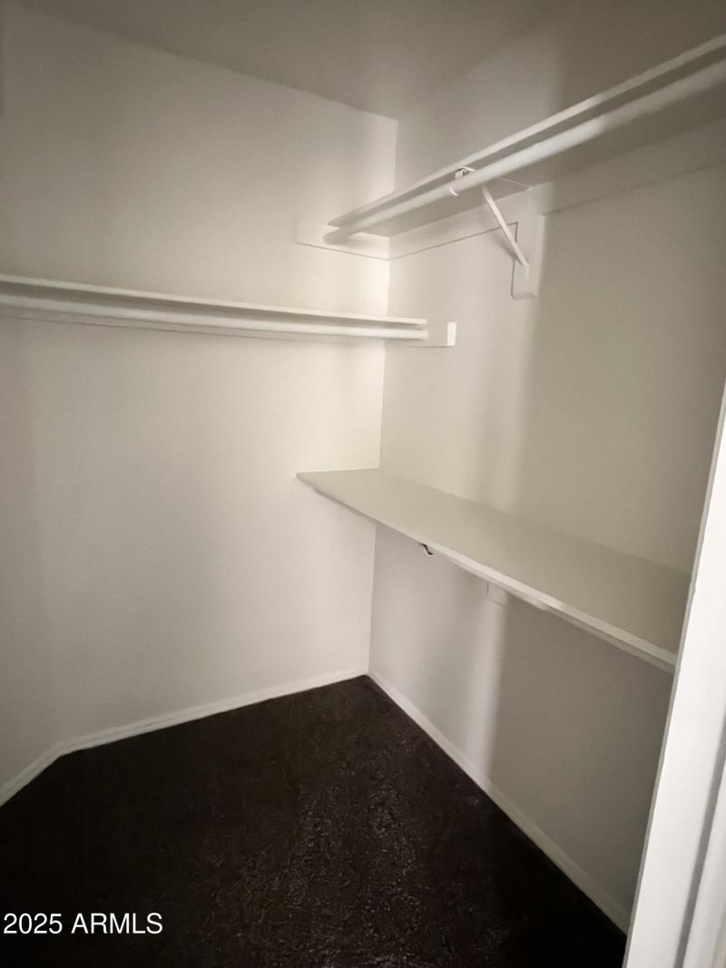 Primary closet