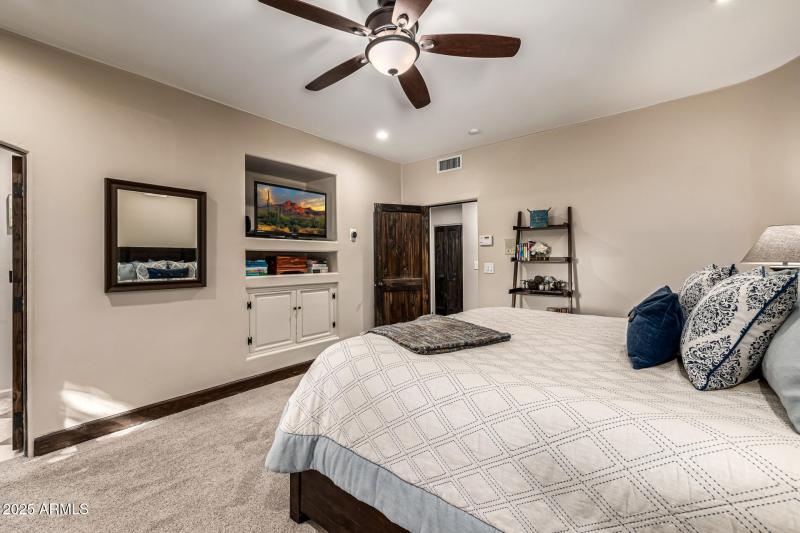 Built in entertainment center