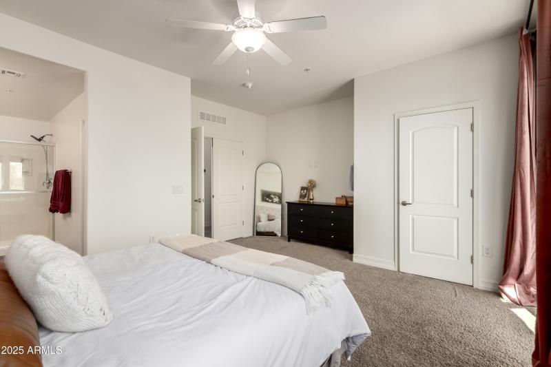Primary Bedroom with Walk In Closet