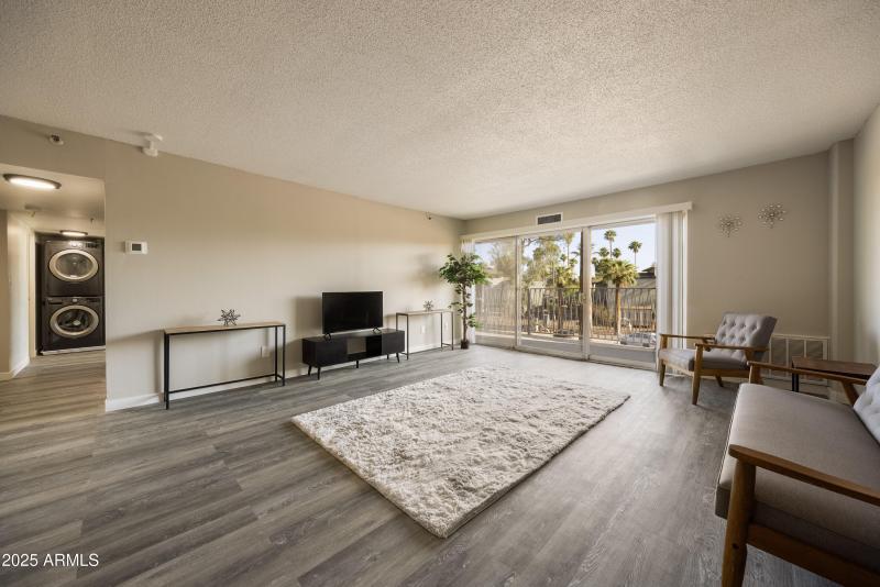Redondo Condo Living Room and Hallway 2.
