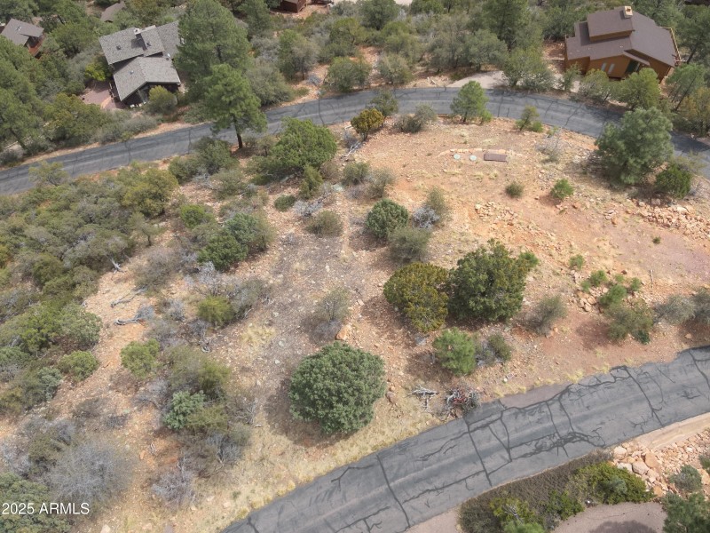 132 Knob Hill - aerial view from West