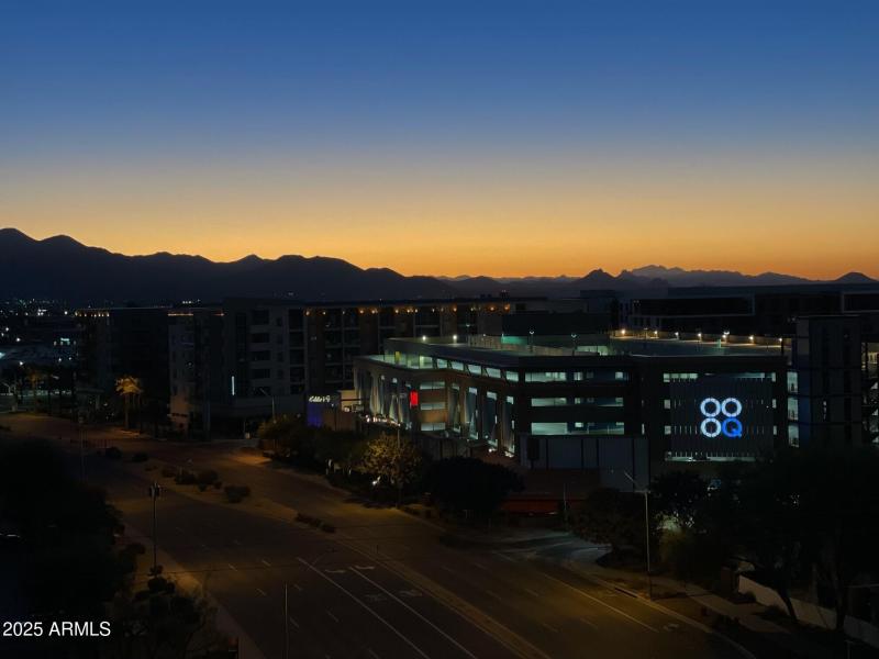 Sunset over mountains 2