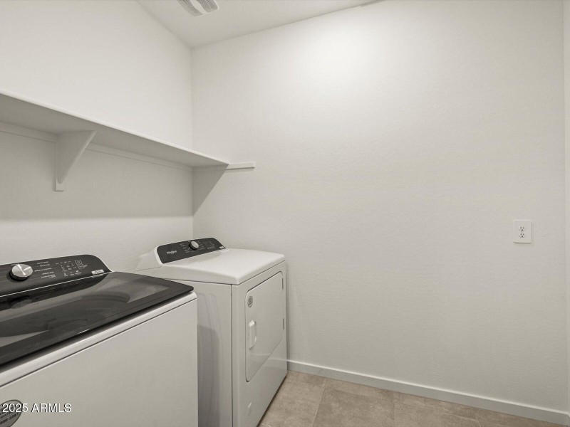 Included Washer & Dryer