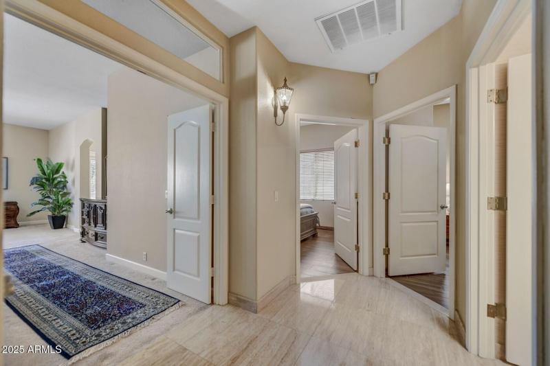 Hallway to Living Quarters