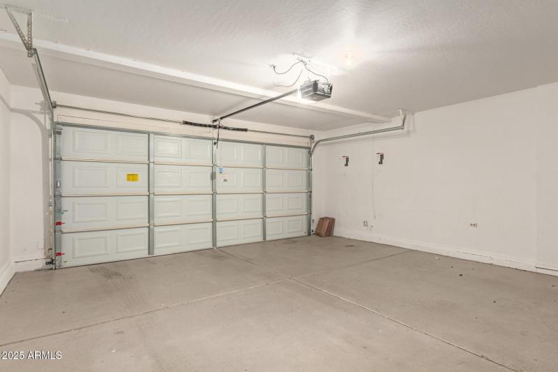 Spacious Two-Car Garage