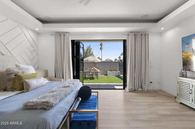 Master Bedroom to Backyard