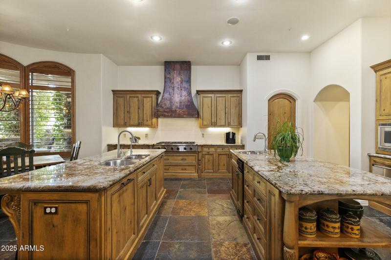 Dual Kitchen Islands