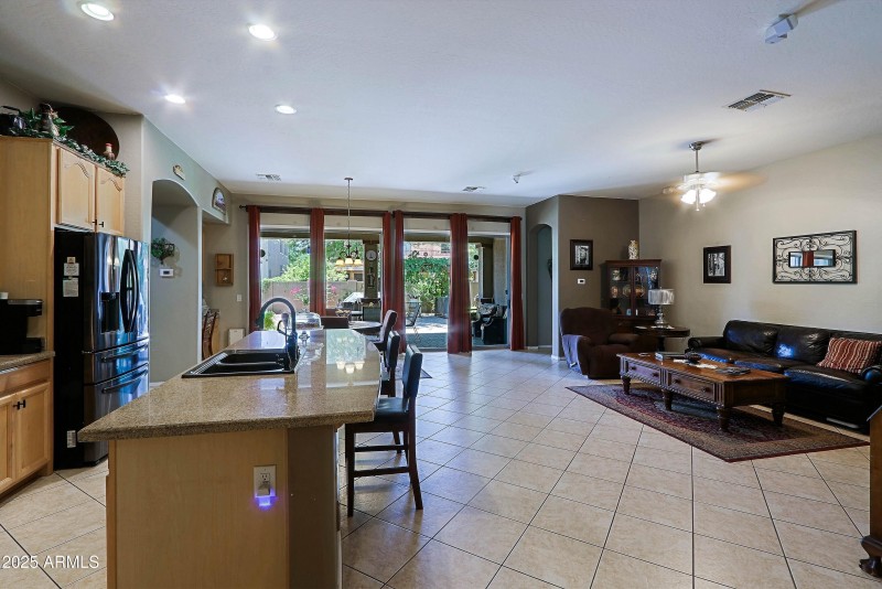 Kitchen and Greatroom