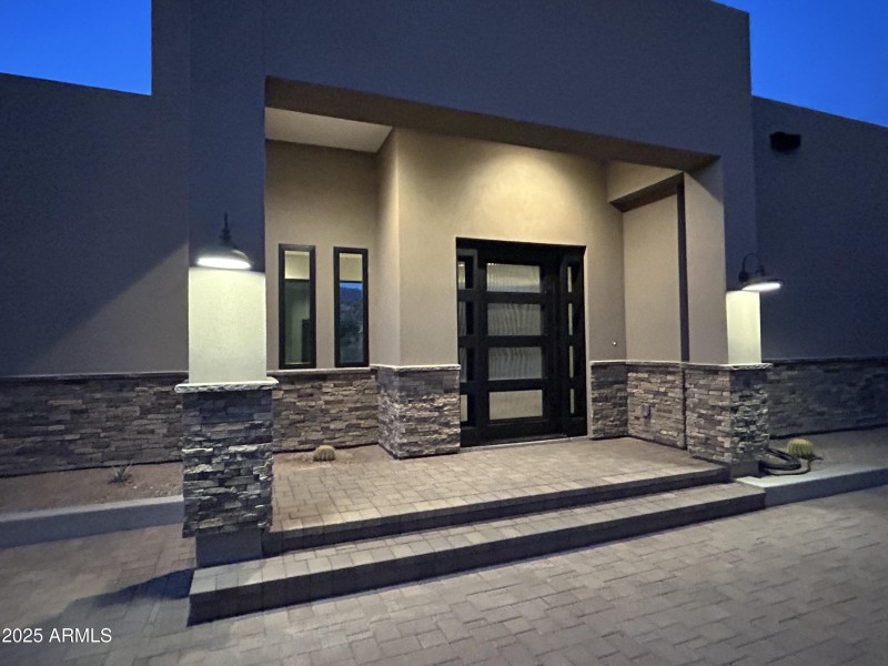 entrance sunset