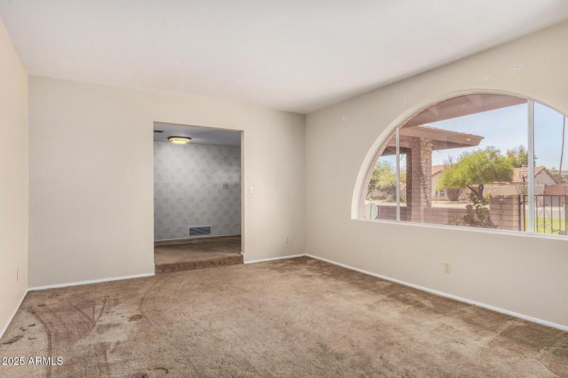 Formal Living Front Window