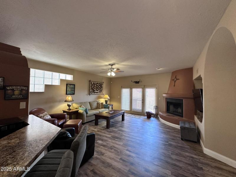 Breakfast Bar to Living Room