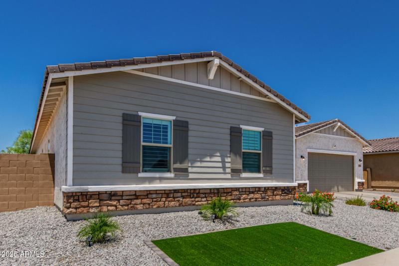 Casita in front of home