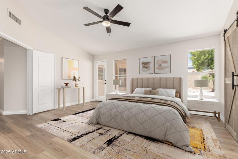 Primary Bedroom - Virtually Staged