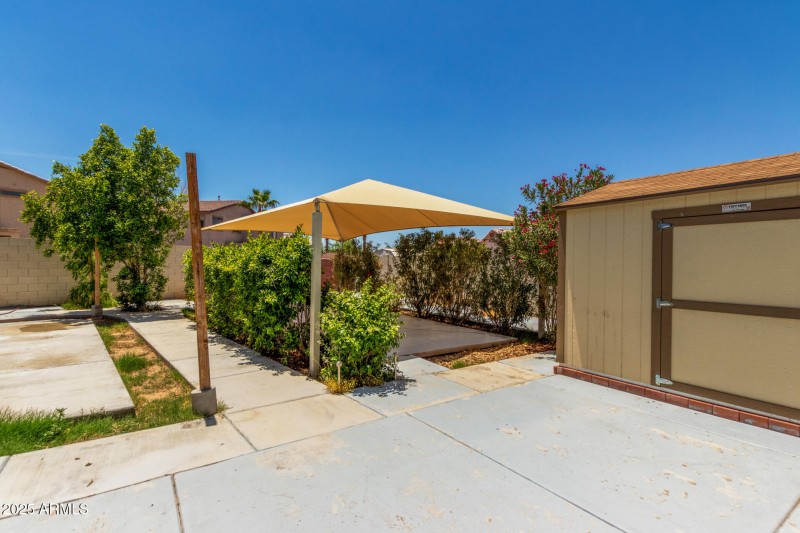 Storage and Shade!