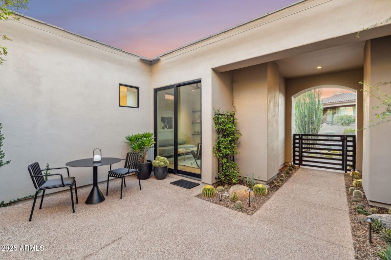 Courtyard- Casita Entrance