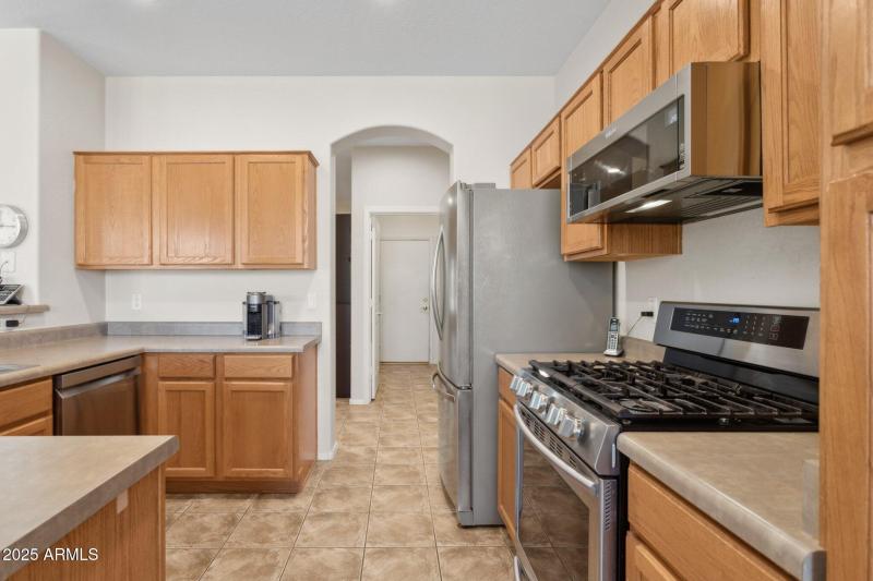 Lots of Cabinets and Counter Space
