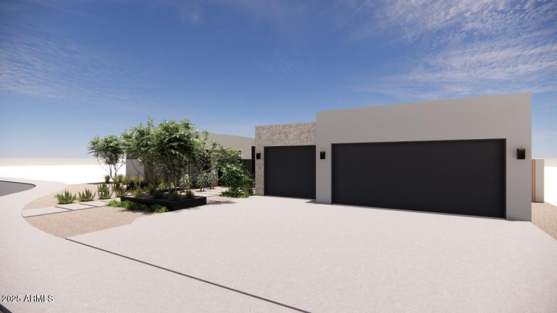 Clydesdale - 3 Car Garage Rendering