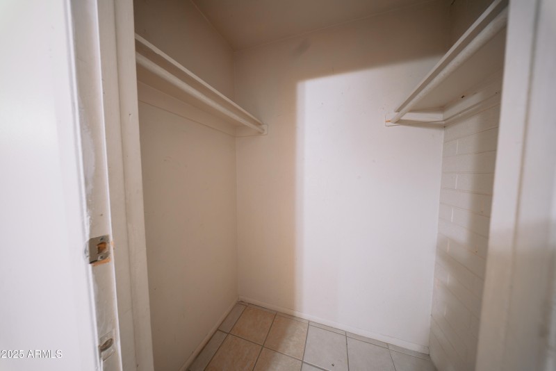 Unit 1- Bedroom Walk-In Closet