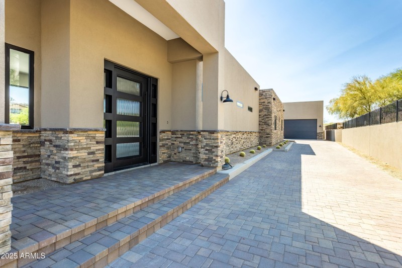 Front entrance