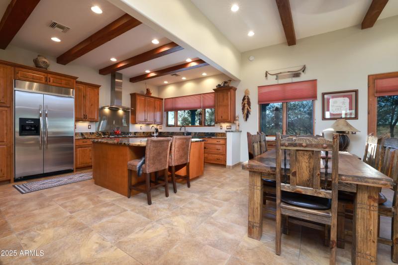 Kitchen with Dining Area