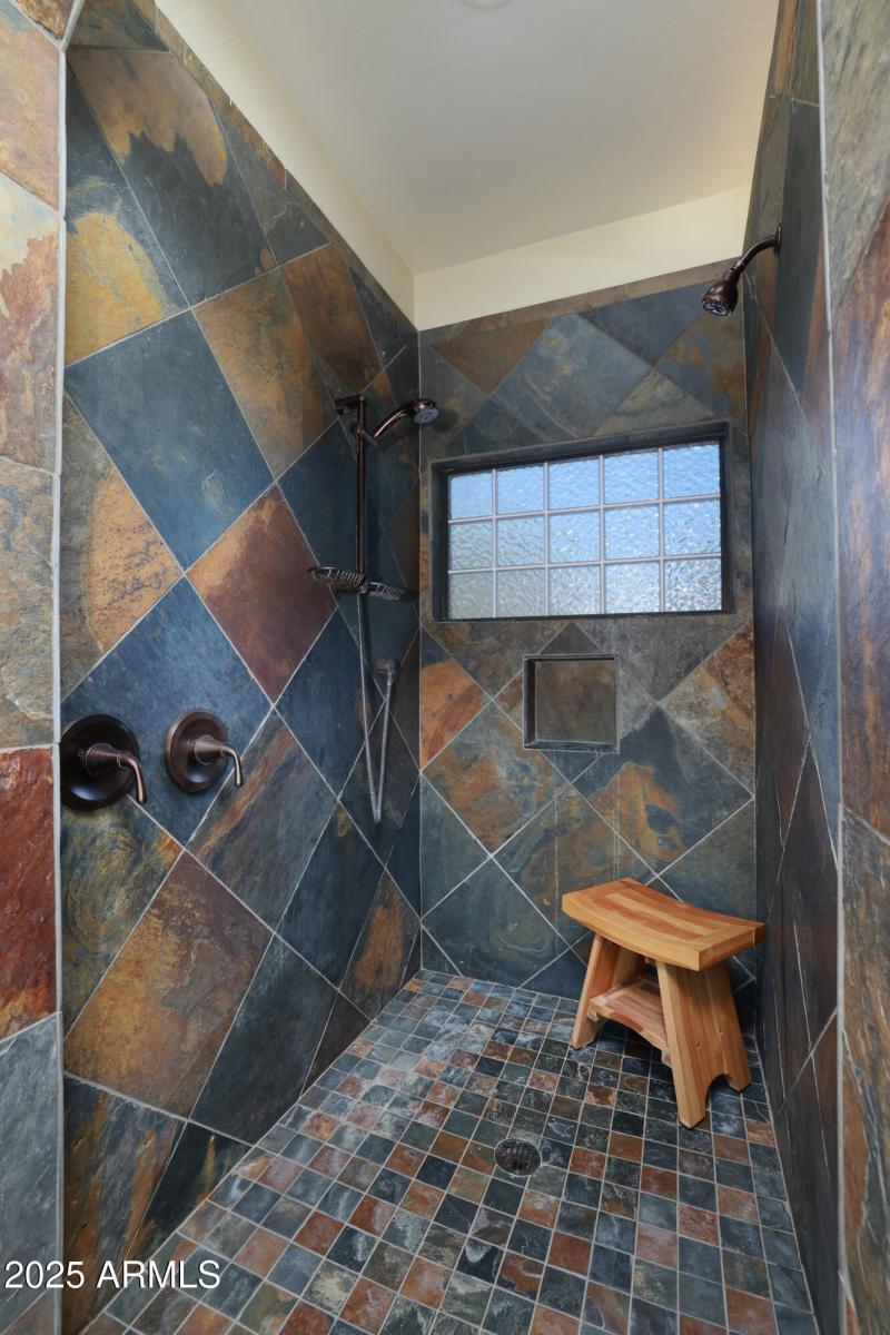 Walk In Shower in Primary Bathroom