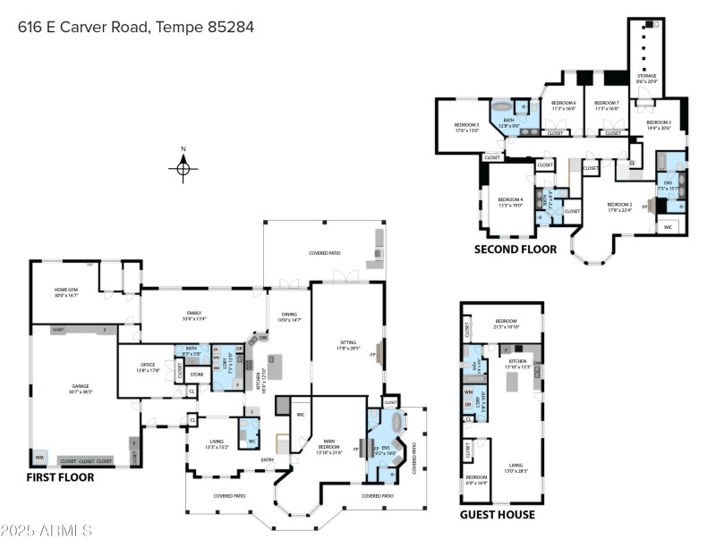 2d floorplan MLS EDiT - 616 E Carver Rd