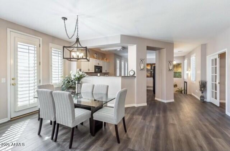 Dining Area toward Kitchen
