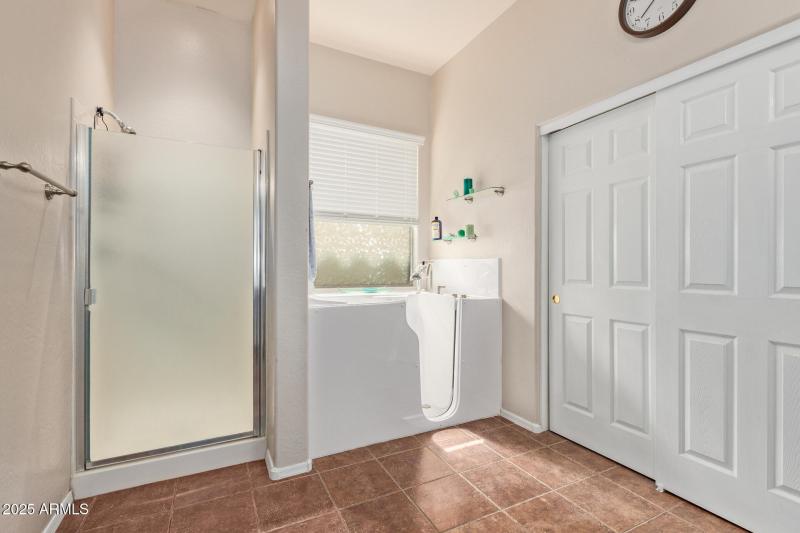 Spacious Primary Bathroom