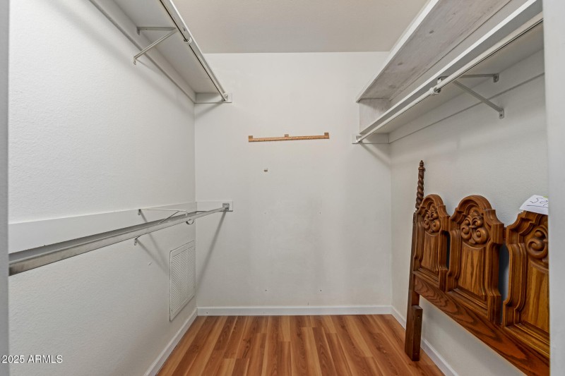Primary Bedroom Walk in Closet