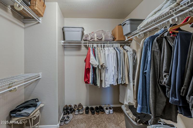 Primary Walk-in Closet