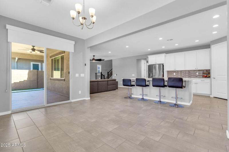 Large Dining Area w/ Patio Access