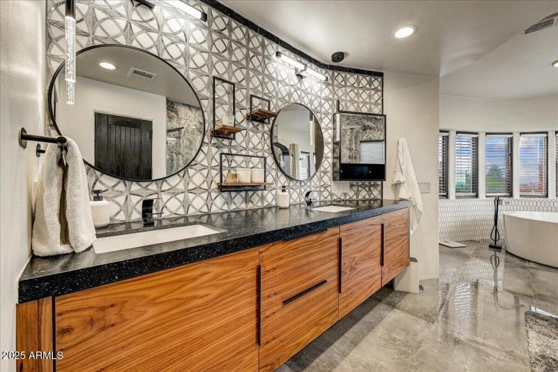 Stylish Floating Vanity Setup